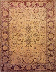 Library picture of a typical chobi ziegler rug